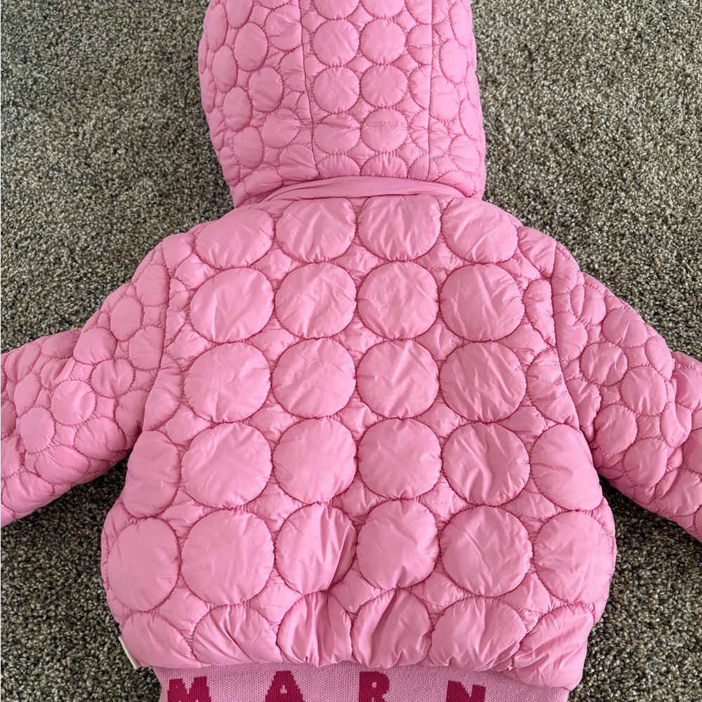 Marni Pink Quilted Jacket